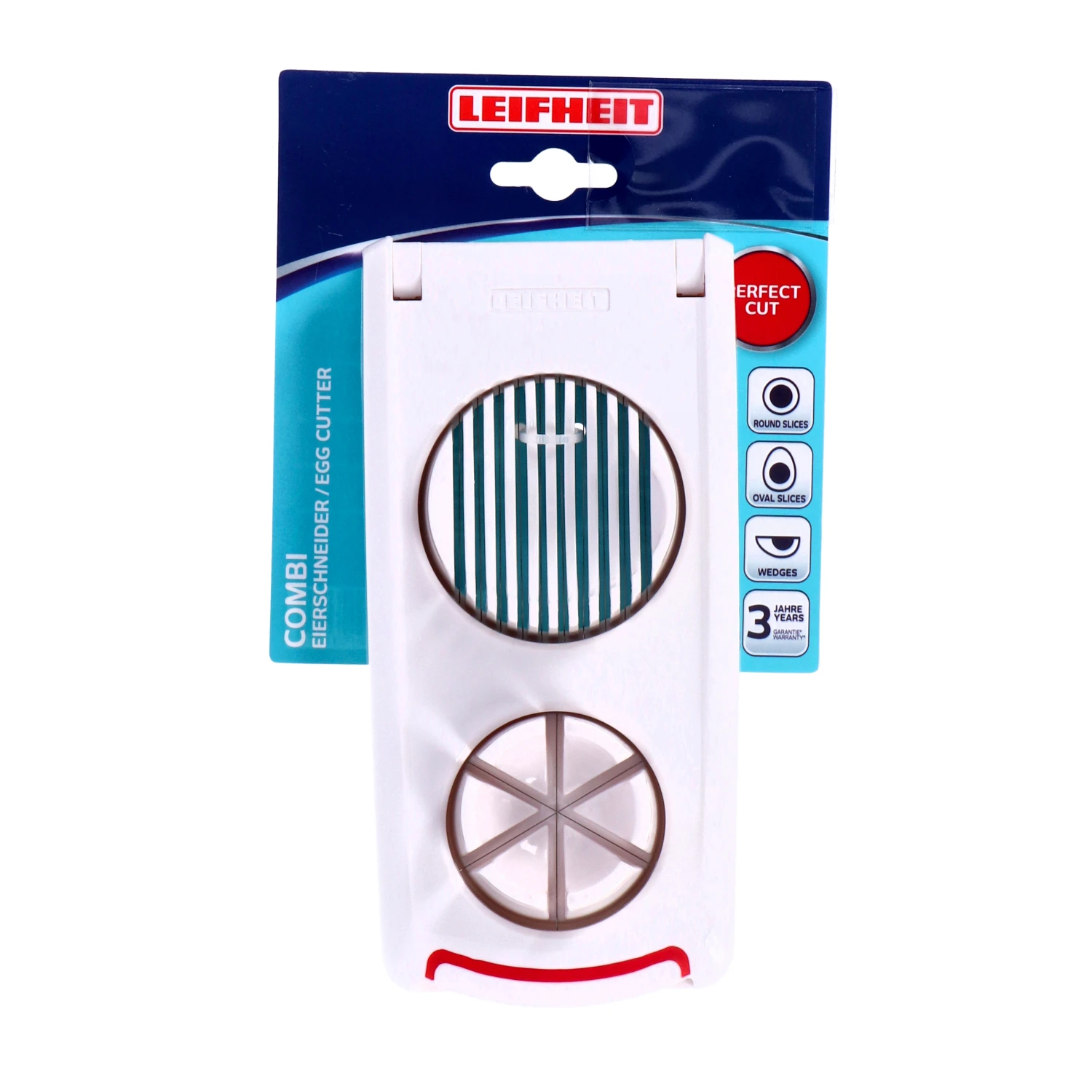 Leifheit ComfortLine Eiersnijder Combi Wit 1 Leifheit ComfortLine Eiersnijder Combi Wit