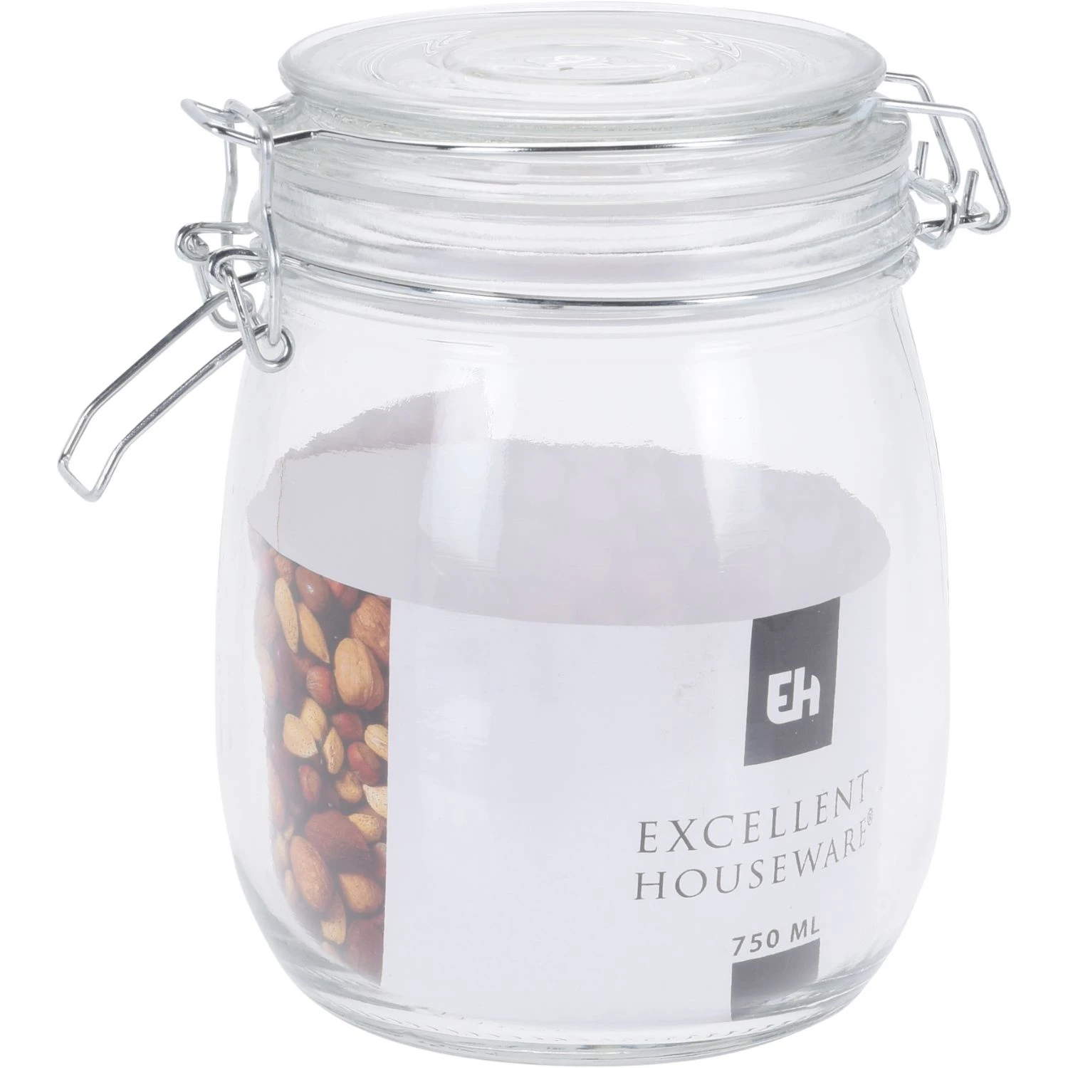 Excellent Houseware Voorraadpot Met Deksel 0,75 L 1 Excellent Houseware Voorraadpot Met Deksel 0,75 L