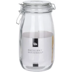 Excellent Houseware Voorraadpot Met Deksel 1,5 L
