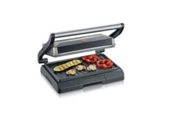 Severin Compacte Multigrill 800W Grijs MetallicKG 2394 -Huis Keuken 101 2394 3 1