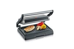 Severin Compacte Multigrill 800W Grijs MetallicKG 2394 -Huis Keuken 101 2394 4 1