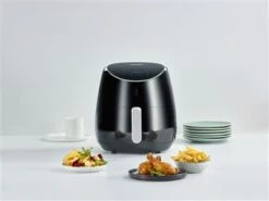 Severin Airfryer 5 Liter 2000W Zwart FR 2445 -Huis Keuken 101 2445 4 1