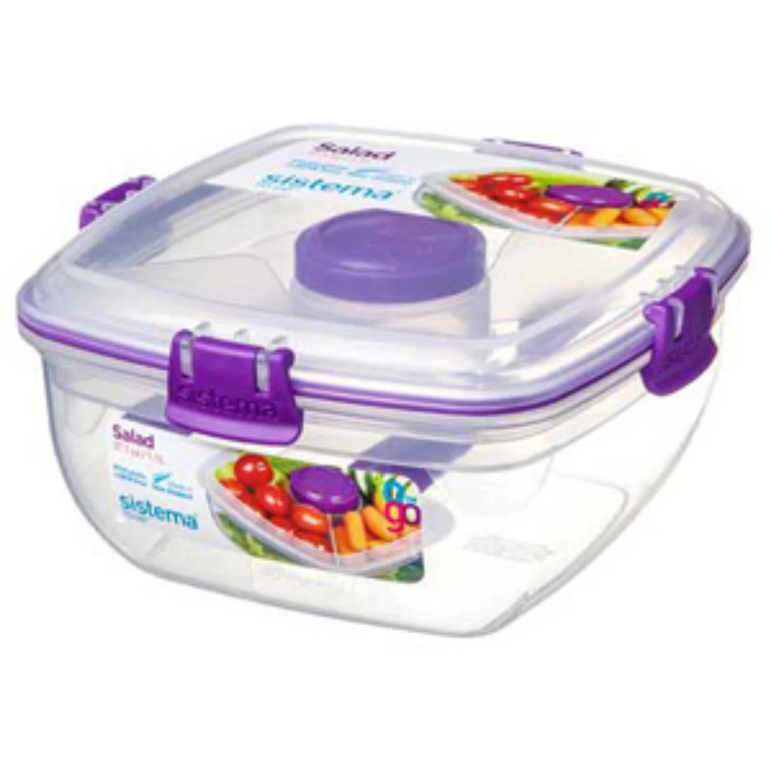 Sistema To Go Salade Lunchbox 1L Ass 1 Sistema To Go Salade Lunchbox 1L Ass