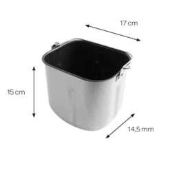 Inventum Broodbakmachine BM55 800 Gr Zwart 5 Inventum Broodbakmachine BM55 800 Gr Zwart -Huis Keuken 101 4097 3 1