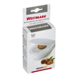 Westmark Nootmuskaatrasp Met Bakje Wit -Huis Keuken 101 4462 1 1