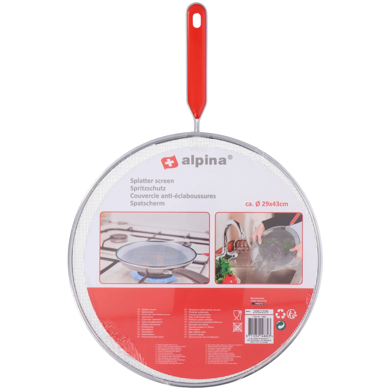 Alpina Spatdeksel 29 X 43 Cm 1 Alpina Spatdeksel 29 X 43 Cm