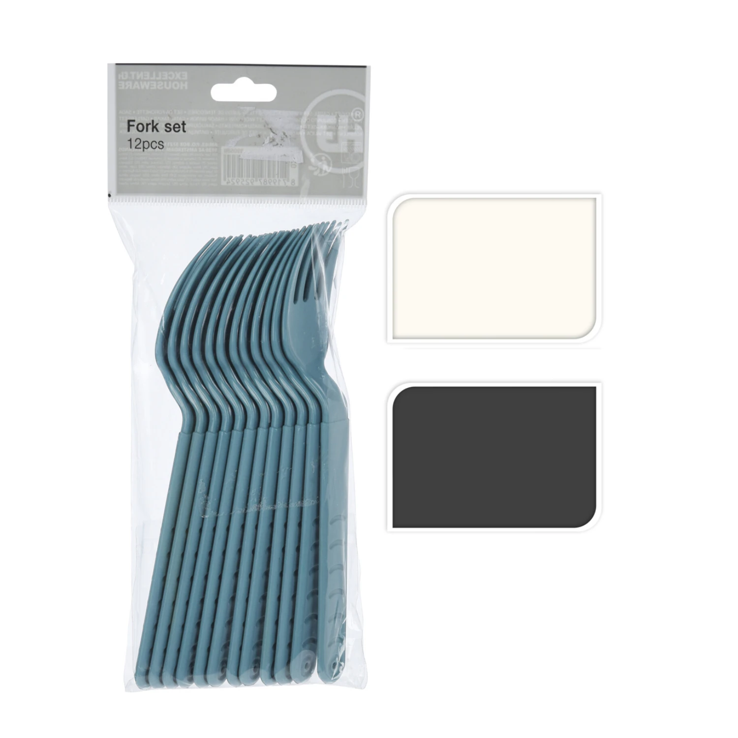 Excellent Houseware Vorkenset 18,5 Cm 12 Stuks 1 Excellent Houseware Vorkenset 18,5 Cm 12 Stuks