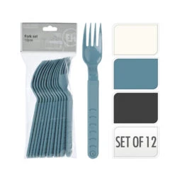 Excellent Houseware Vorkenset 18,5 Cm 12 Stuks 7 Excellent Houseware Vorkenset 18,5 Cm 12 Stuks -Huis Keuken 101 5924 4 1