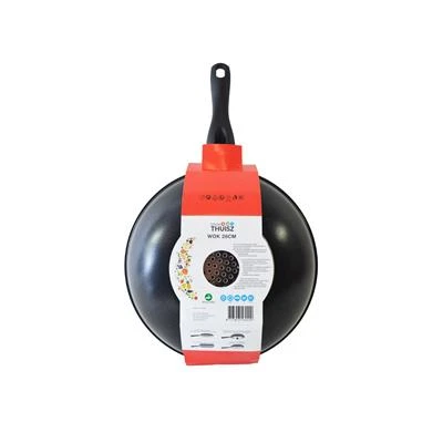 Thuisz Como Wok Ø28 Cm Inductie (voor Alle Warmtebronnen) 2 Thuisz Como Wok Ø28 Cm Inductie (voor Alle Warmtebronnen) - Afbeelding 2
