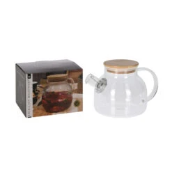 Excellent Houseware Theepot Borosilcaat 1 L 5 Excellent Houseware Theepot Borosilcaat 1 L -Huis Keuken 101 7884 3 1