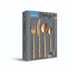 Amefa Manille Vintage Bestekset 16-delig Goud
