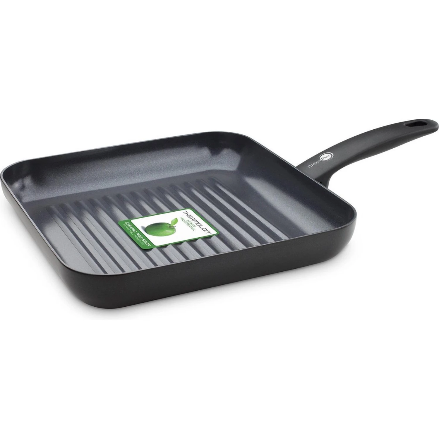 GreenPan Cambridge Black Grillpan Ø28 Cm (voor Alle Warmtebronnen) 1 GreenPan Cambridge Black Grillpan Ø28 Cm (voor Alle Warmtebronnen)