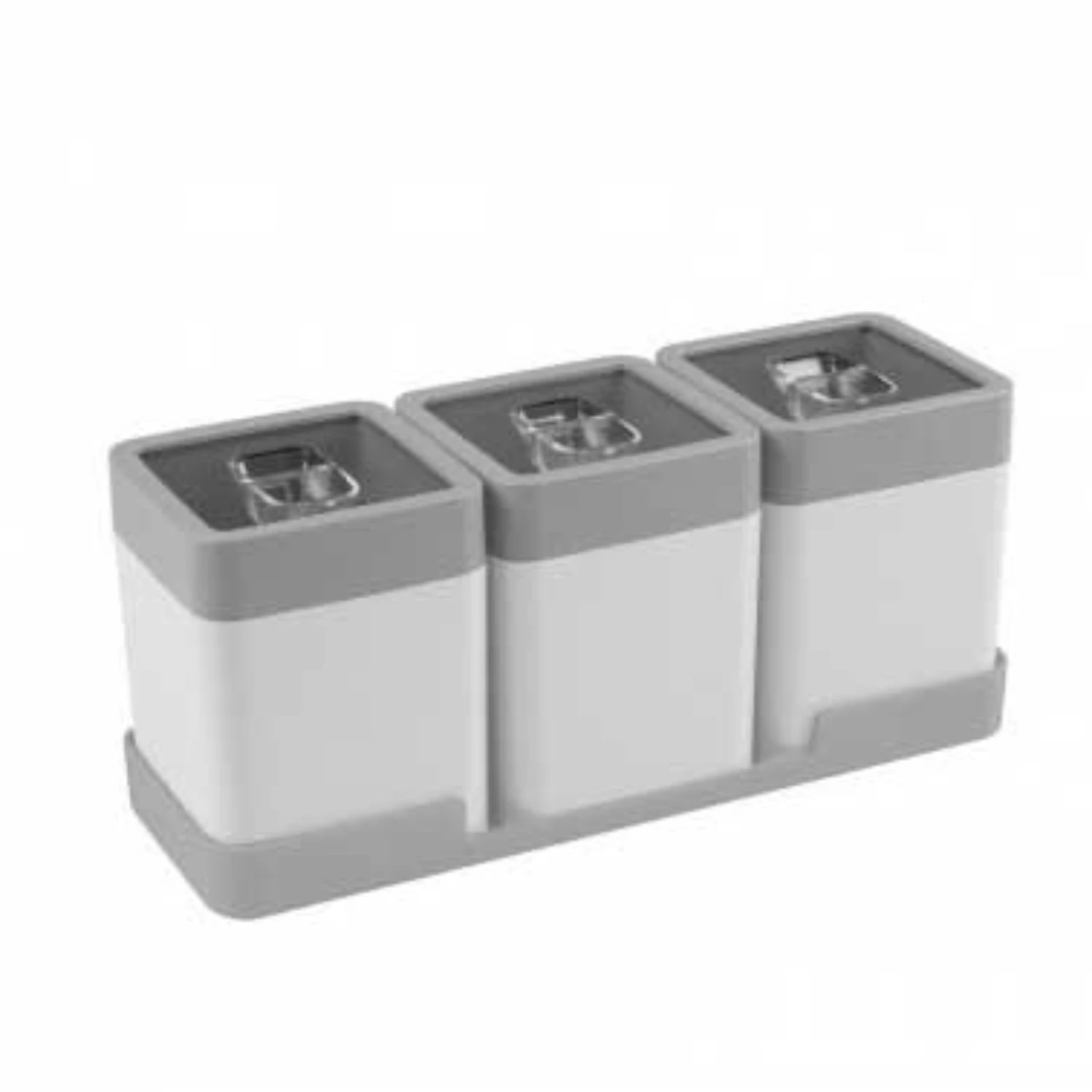 Sunware Sigma Home Voorraadbussen Met Tray 0.6L Set Van 3 Wit 1 Sunware Sigma Home Voorraadbussen Met Tray 0.6L Set Van 3 Wit