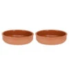 Excellent Houseware Tapasschalen Terracotta 2 Stuks