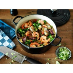 BK Bourgogne Braadpan Ø24 Cm Royal Blue -Huis Keuken 102 1778 5 1