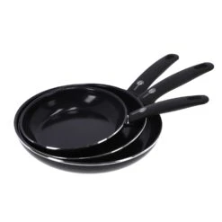 Greenpan Cambridge Black Koekenpan Set 3 Stuks20 Cm, 24 Cm En 28 Cm -Huis Keuken 102 2449 3 1