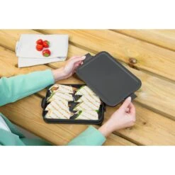 Brabantia Make & Take Lunchbox Plat Donkergrijs -Huis Keuken 102 2704 6 1