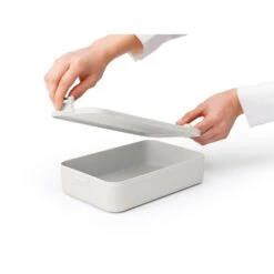 Brabantia Make & Take Lunchbox Groot Lichtgrijs -Huis Keuken 102 3121 3 1