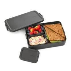 Brabantia Make & Take Bento Lunchbox Groot Donkergrijs -Huis Keuken 102 3480 3 1