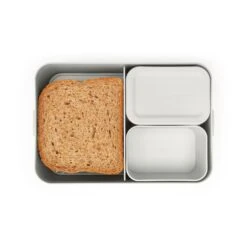 Brabantia Make & Take Bento Lunchbox Groot Lichtgrijs -Huis Keuken 102 3503 3 1