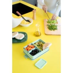Brabantia Make & Take Bento Lunchbox Groot Jade Groen -Huis Keuken 102 3527 6 1