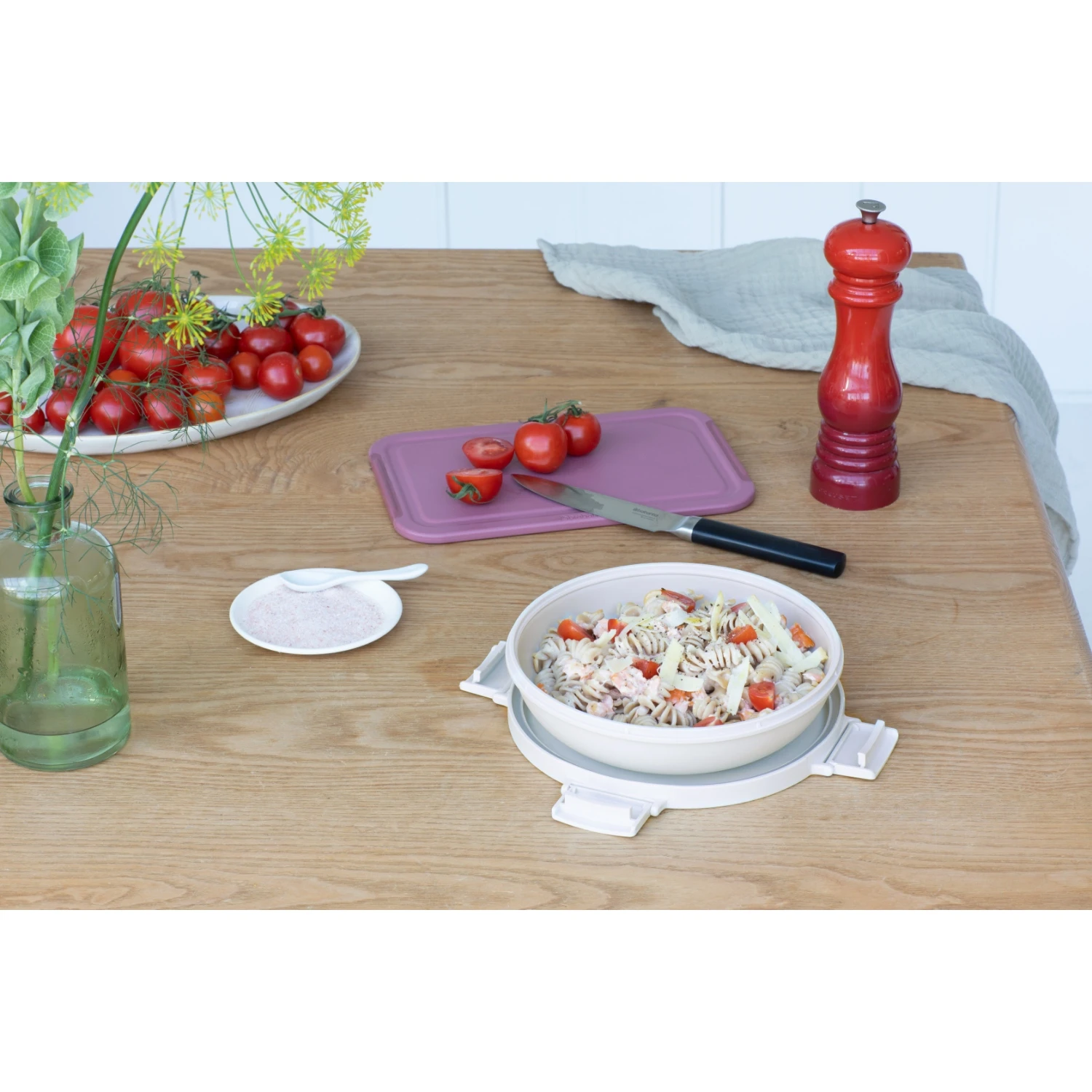 Brabantia Make En Take Lunchkom 1 Liter Lichtgrijs 5 Brabantia Make En Take Lunchkom 1 Liter Lichtgrijs - Afbeelding 5