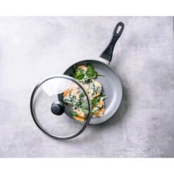 BK Easy Basic Hapjespan Met Deksel Ø28 Cm -Huis Keuken 102 9019 3 1