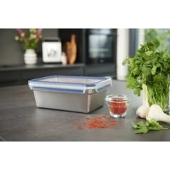 Tefal Masterseal RVS Vershouddoos Rechthoek 3.0 L -Huis Keuken 104 0710 5 1