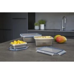 Tefal Masterseal RVS Vershouddoos Rechthoek 3.0 L -Huis Keuken 104 0710 6 1