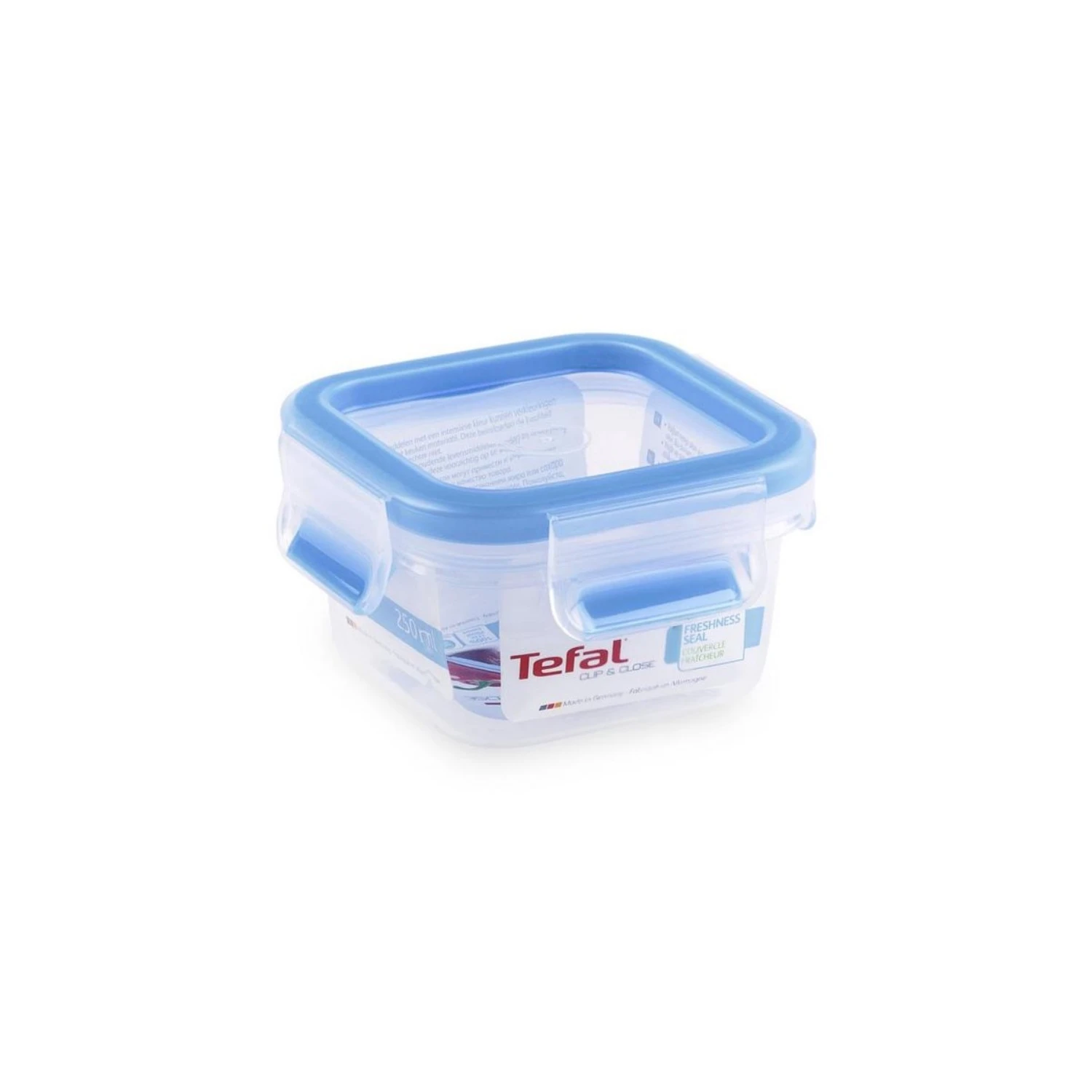 Tefal Fresh Vershouddoos 100% Lekvrij - Inhoud0,2L - Vierkant 2 Tefal Fresh Vershouddoos 100% Lekvrij - Inhoud0,2L - Vierkant - Afbeelding 2