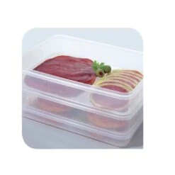 Tefal Fresh Vleeswarendoos Met Condensopvang Systeem - Inhoud2x0.6L - Rechthoe -Huis Keuken 104 8812 7 1