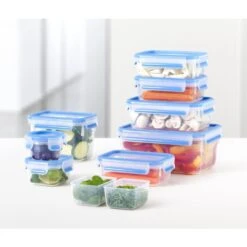 Tefal Fresh Vershouddoos 100% Lekvrij, Set 3 Stuks0.55/1.0/2.2L -Huis Keuken 104 8912 3 1