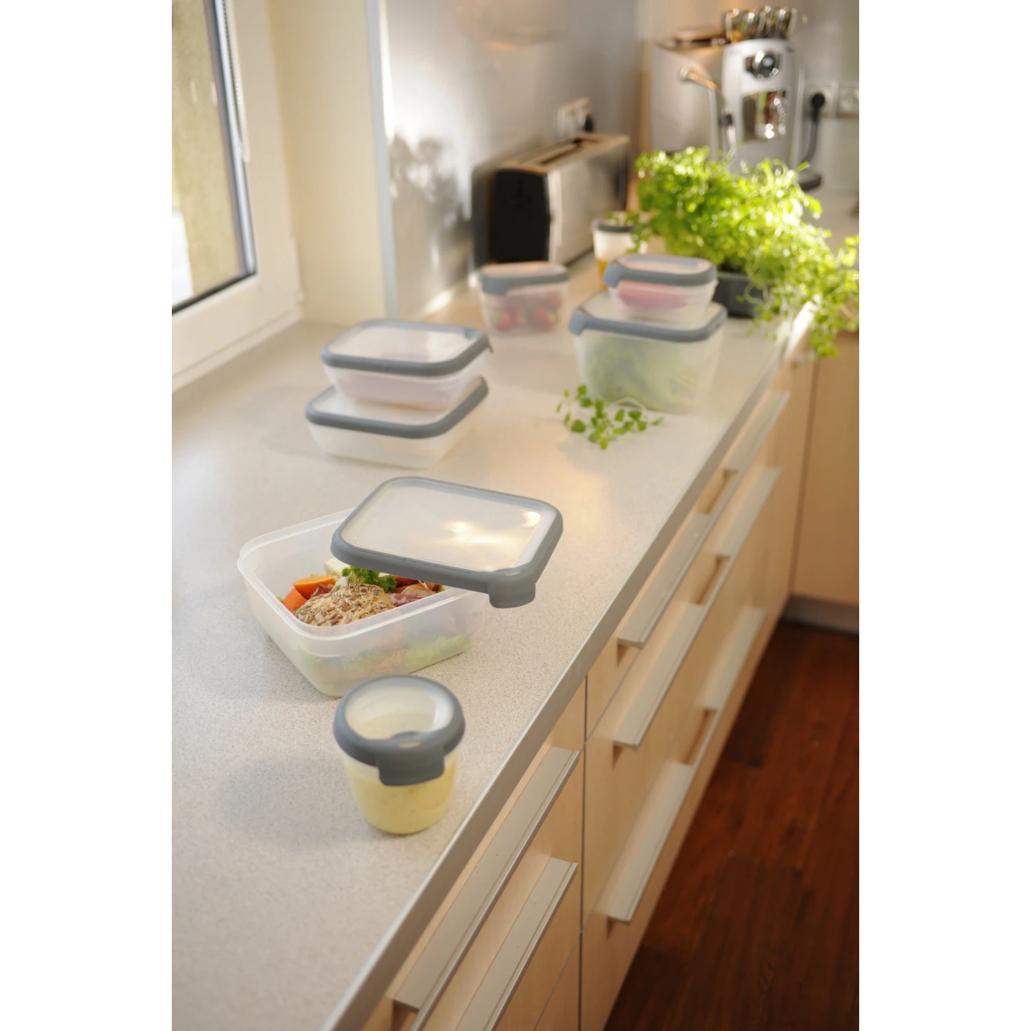 Curver Grand Chef Vershoudbak 1,6L Vierkant 5 Curver Grand Chef Vershoudbak 1,6L Vierkant - Afbeelding 5