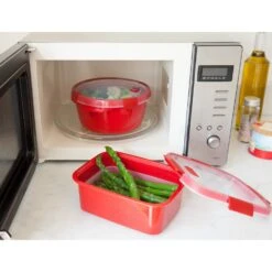 Curver Smart Microwave Eco Steamer Rond 1L -Huis Keuken 141 3132 5 1