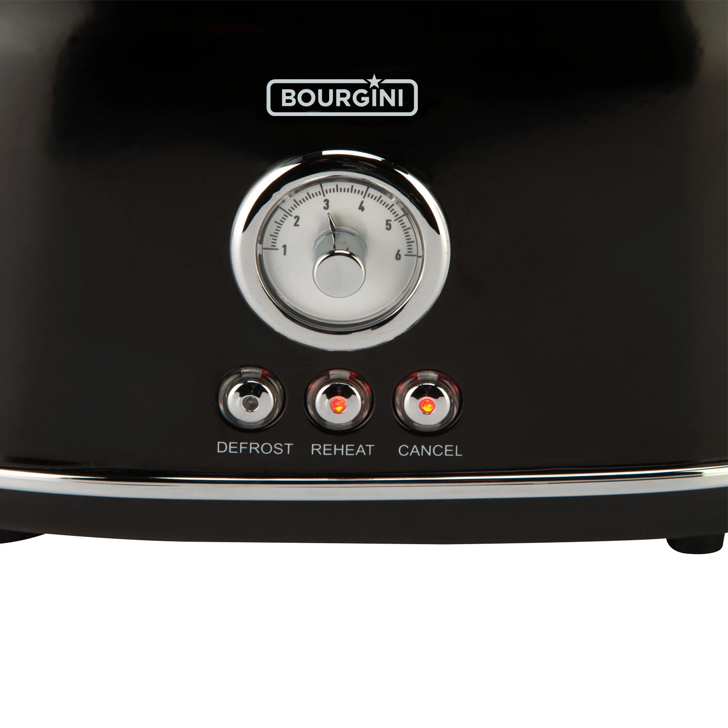 Bourgini Retro Toaster Black 3 Bourgini Retro Toaster Black - Afbeelding 3