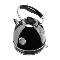 Bourgini Waterkoker Nostalgic Thermo Black 1.7L -Huis Keuken 209 7681 4 1
