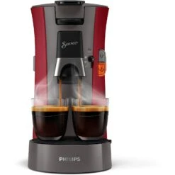 Philips Senseo Koffiepadapparaat CSA230/90 Select Rood/grijs -Huis Keuken 212 2918 4 1
