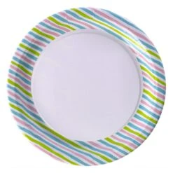 Borden Stripes Multi 22 Cm 10 Stuks -Huis Keuken 5a8e4b565705cf2f87287c89b57e1a36