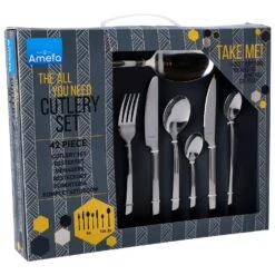 Amefa Bestekset Manille 42 Delig -Huis Keuken bad073fb3d9116a4b0d3fe6cd4caa40c