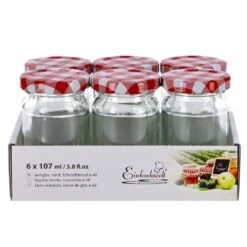 Weck Potjes 6 Stuks 107 Ml 9 Weck Potjes 6 Stuks 107 Ml -Huis Keuken c6b5361fd0441452154ba12932d39230