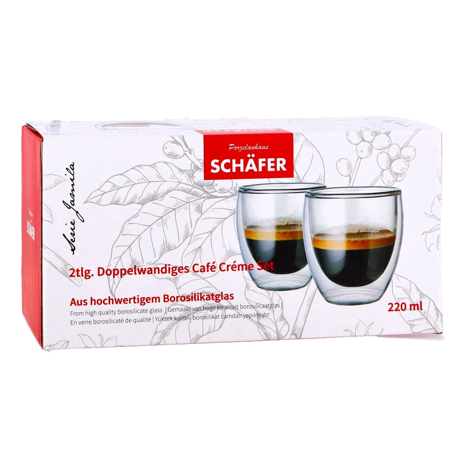 Mok Dubbelwandig 220ml Set Van 2 1 Mok Dubbelwandig 220ml Set Van 2